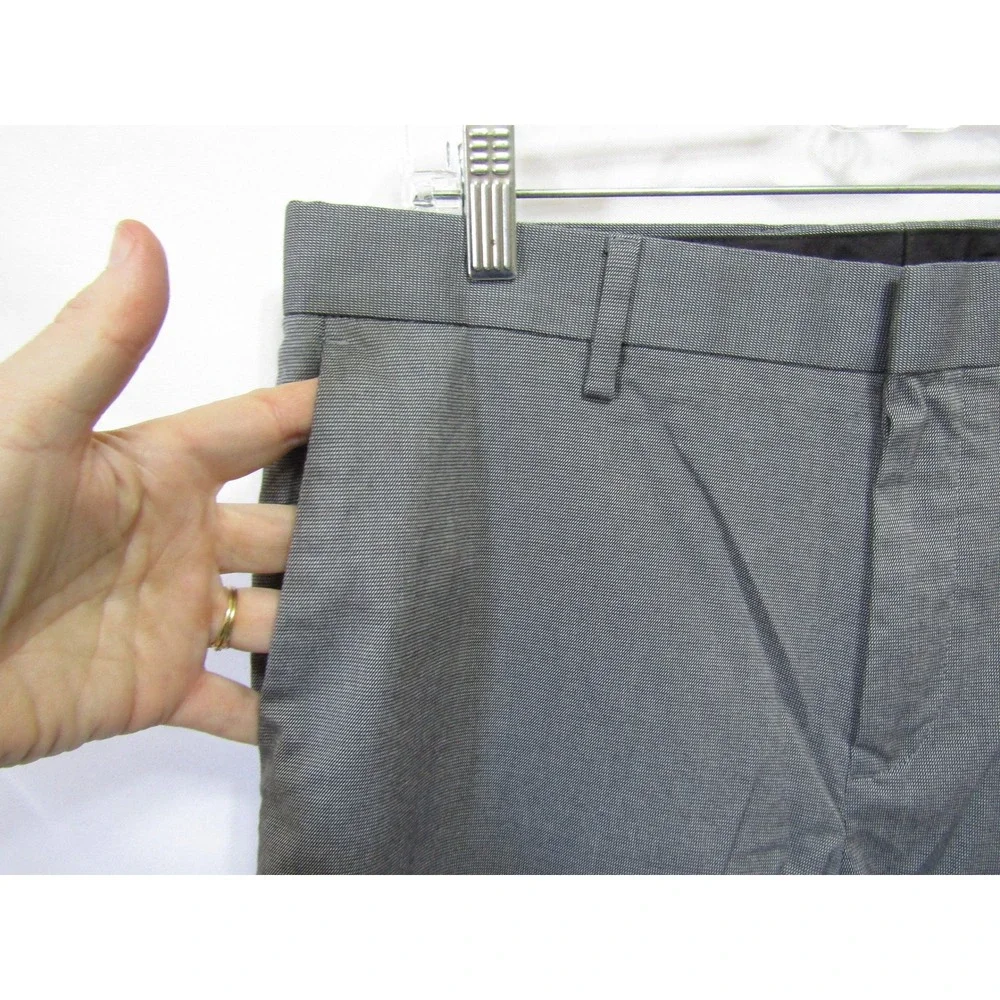 Banana Republic Slim Fit Chinos Mens 32x32 Gray Excellent Stretch‎ Cotton Pants